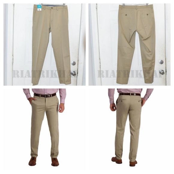 TAN‎ NWT Haggar Men’s Non Iron Pant